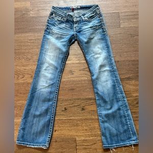 BKE (Buckle) Stella "Stretch" Slim-Fit Straight Leg Jeans | Women's US Size 26